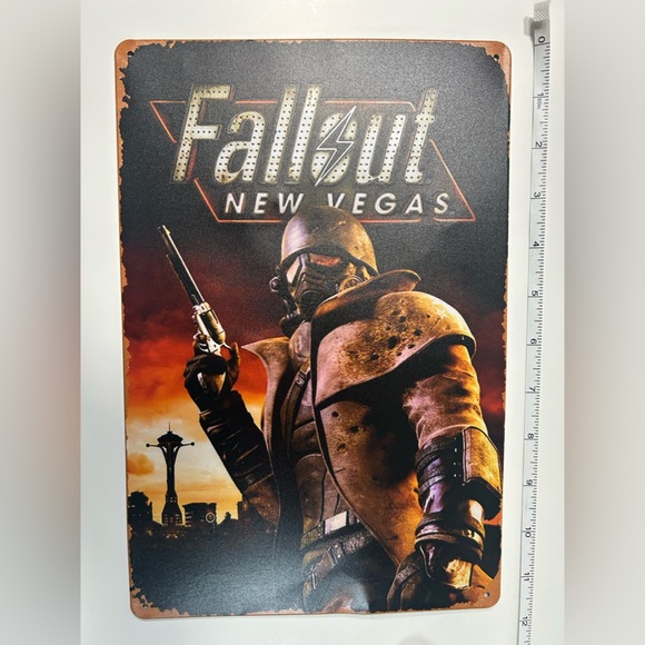 Fallout New Vegas - 8x12 Metal Sign ☢️ - Picture 3 of 3